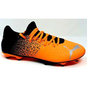 Puma Football Soccer Cleats Black Orange Mens Future Z 4.3 Fg/Ag 106767-01 Sz 11